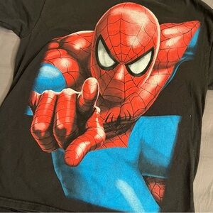 Vintage 2009 giant tag Spiderman tee Sz M